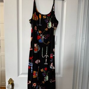Sofia Slip Dress- Set the Table Caviar from Lisa Says Gah